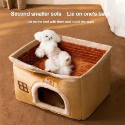 Waterproof portátil confortável tenda para o cão, Warm Dog Cave, Indoor House for Kitten, Puppy Bed, Tent Suprimentos, Pet Itens - Image 4