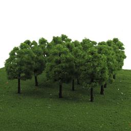 Brinquedo de paisagem de árvore de 20 espaços, modelo de árvore de 1/100 jogo em escala - Image 3