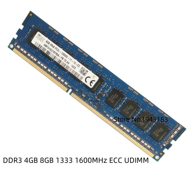 Hynix DDR3 ECC 4GB 8GB 1333MHz 1600MHz PC3L 240 pinos