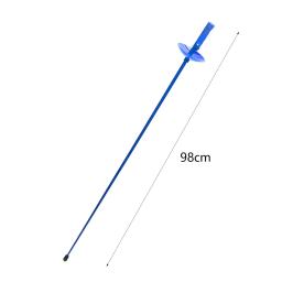 Espada de esgrima com luz e som para crianças, auxílio de treinamento, espada prática, alça antiderrapante, jogando adereços, 98cm - Image 6
