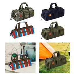 Bolsa de armazenamento de estacas de barraca portátil, barraca de acampamento, bolsa de unhas, suporte de tecido oxford, sacola à prova d'água para pesca, jardim - Image 2