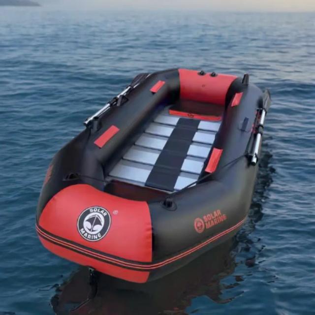 Solar Marine Bote Inflável de Pesca 2.3m PVC para 2-3 Adultos