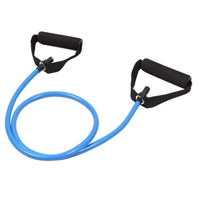 Bandas de Resistência com Alças e Corda Elástica para Treinamento Muscular, Yoga e Fisioterapia