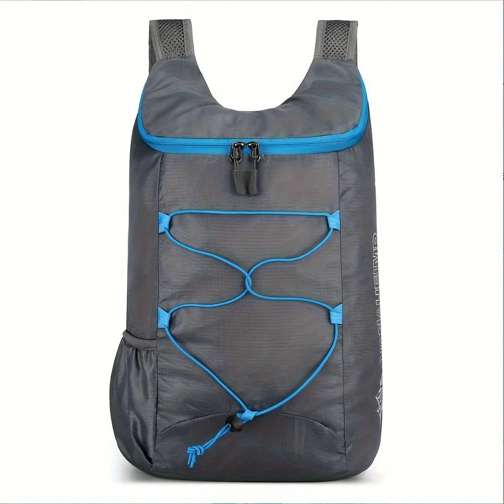 Mochila embalável pequena e leve, ultra-leve, dobrável, para viagens, caminhadas, camping, para homens e mulheres - Image 1