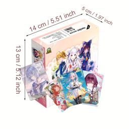 Cartas colecionáveis do Anime Comic Game, História da Deusa, Flor do Vento, Neve e Lua, A Nobre Beleza, 150pcs, 30 sacos - Image 2
