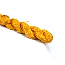 100% linha de seda bordado à mão ponto cruz 1 peça 400m linha de bordado de seda série amarela 10 cores puras - Image 5