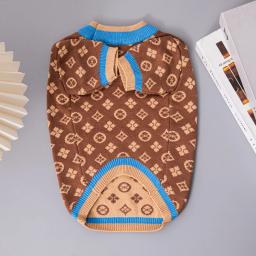 Camisola Corgi Pomeranian Double-Layer, roupa de estimação elástica alta, suprimentos luxuosos para cães, quente, respirável, marca high-end, inverno - Image 3