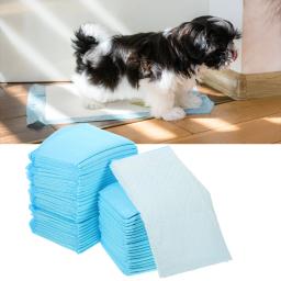 Super absorvente e impermeável cão filhote de cachorro esteiras de treinamento para animais de estimação 100 peças suprimentos almofadas de xixi para cães urina profissional gato - Image 3