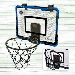 Mini Basketball Hoop com placar eletrônico para crianças, brinquedos engraçados do jogo, encosto para bola, exercício interno e externo, acessório para esporte - Image 2