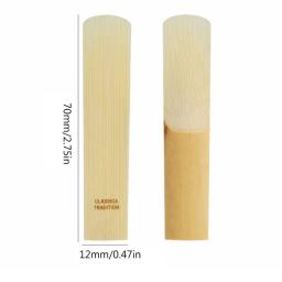 Palhetas para clarinete força 1.0 1.5 2.0 2.5 3.5 fácil usar, com 10 peças, dropship - Image 6