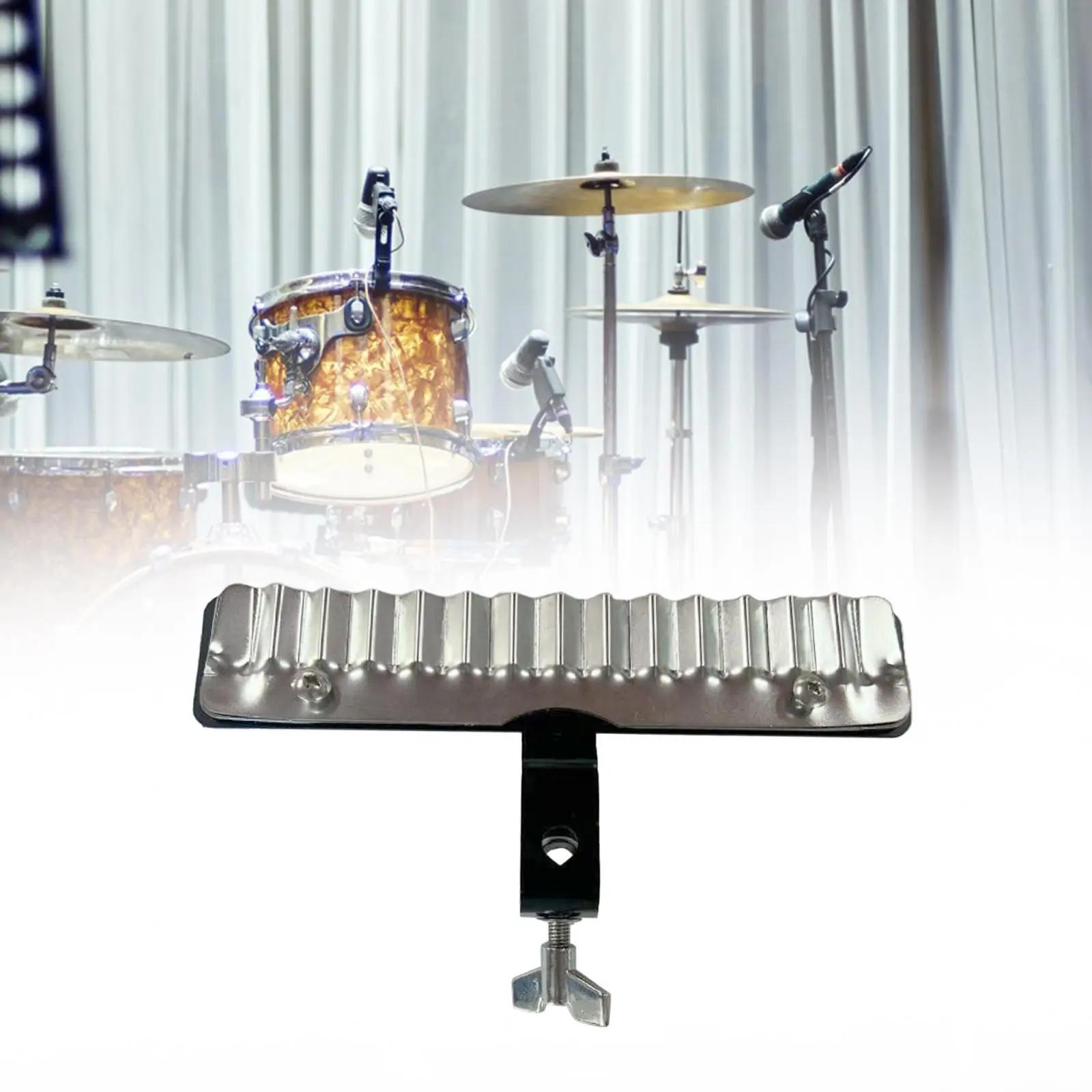 Percussão Crasher Mount on percussão Rod, Drum Set, Percussão Crasher para bateristas, Bateria Acessórios - Image 1