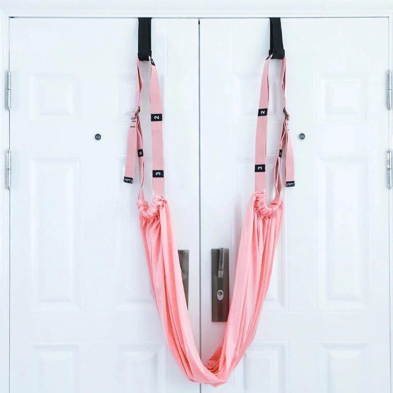 Straight Horse Crotch Aerial Yoga Belt, elástico aberto Yoga Belt, Split Lower Waist Trainer, corda invertida, puxar a extensão - Image 1