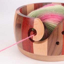 Ferramenta De Armazenamento De Fios De Tricô De Tricô De Madeira Fio De Acabamento Circular Crochet Processo DIY Acessórios De Lã Ferramenta De Costura - Image 2