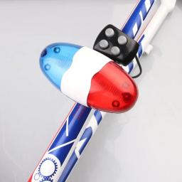 Luz dianteira da polícia para bicicleta, 6 LED Warning Siren, Buzina Elétrica, 4 Tones, Lâmpada de bicicleta, Som Alto, Equitação, Acessórios MTB, Luzes de ciclismo - Image 6