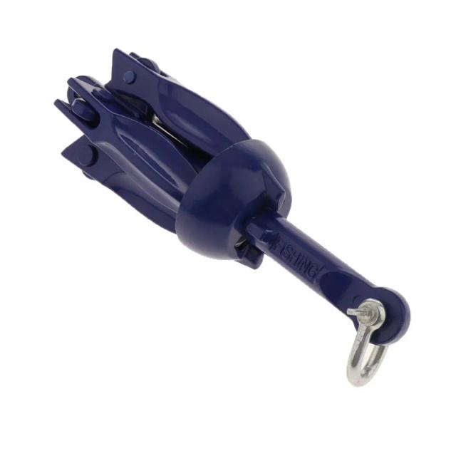Âncora Marinha Folding Grapnel 8 oz - Acessório Ideal para Caiaques, Canoas e Barcos
