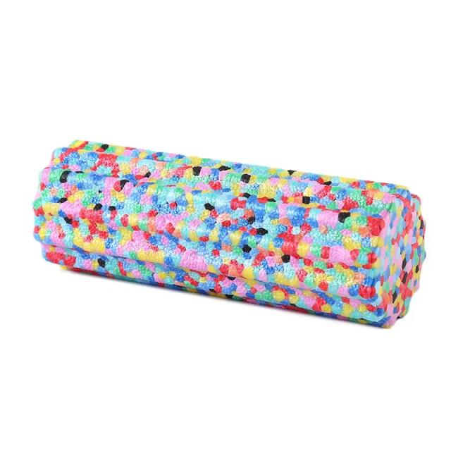 Rolo de Espuma Yoga EPP Textura Macia Massagem Muscular 15x5.3cm