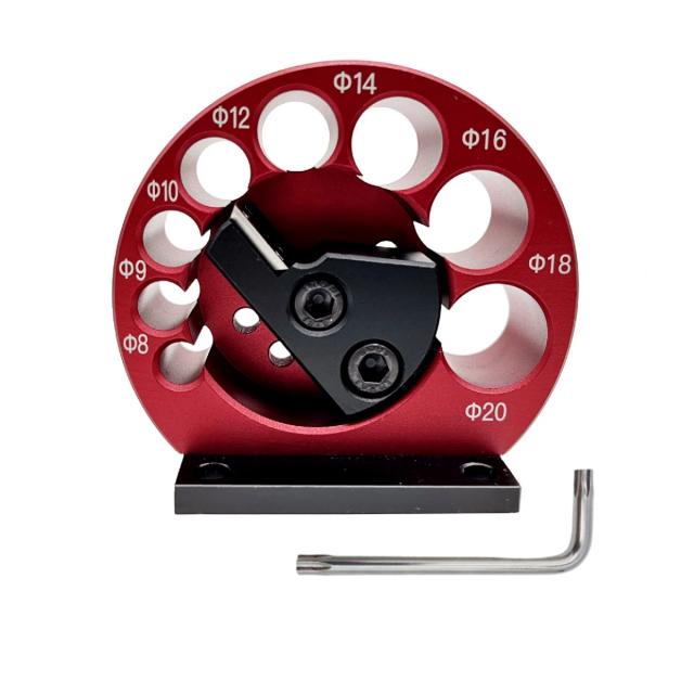 Dowel Maker Ajustável com Lâmina de Carbeto, Furadeira Elétrica e Kit Jig para Fresagem de 8mm a 20mm