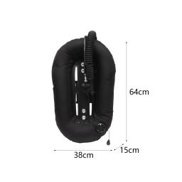 BCD Compensador de Flutuabilidade para Mergulho Subaquático, Snorkeling, Donut Wing, Single Tank com Soft Harness, Mergulho ao ar livre, Freediving - Image 6