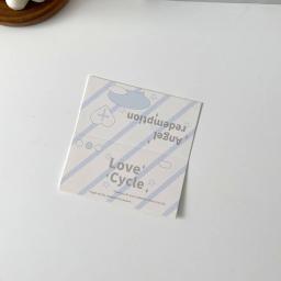 Ins simples cartão cabeça embalagem material, papel arte suprimentos, DIY decoração do presente, Idol cartões, 10pcs - Image 3