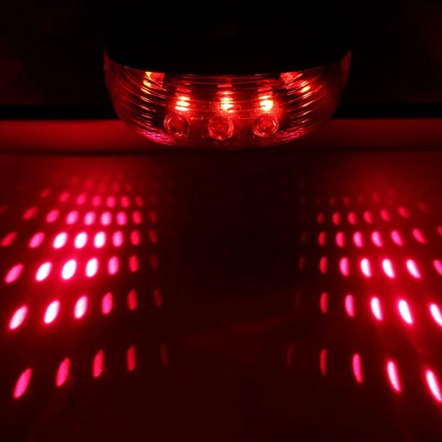 Bicicleta luzes led 2 laser 5 led à prova dwaterproof água ciclismo lanterna traseira de aviso segurança mtb bicicleta luzes traseiras traseiras
