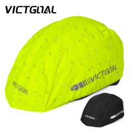 VICTGOAL Capa refletiva impermeável para capacete de bicicleta capacete de ciclismo à prova de chuva capa de chuva MTB capacete de bicicleta de estrada capas à prova de poeira - Image 1