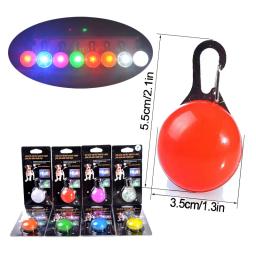 Coleiras Luminosas LED para Animais de Estimação, Carregamento USB, Recarregável, Pingente, Flash, Luz Noturna, Colar Cães de Segurança, Acessórios Pet - Image 5