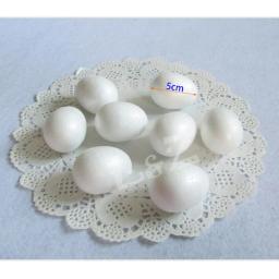 Atacado 5cm espuma oval em forma de isopor para diy artesanato ovos de páscoa-100 pçs/lote frete grátis - Image 2