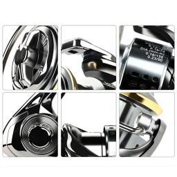 Bobina de pesca MEREDITH VANPES Série, Rolamento Suave e Livre de Ferrugem, 5.0:1 Carretel De Pesca, Sistema De Arrasto, 8Kg De Potência Máxima, Roda Girando - Image 6