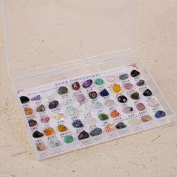Amostra Mineral Irregular Multifuncional, Geologia Colorida Rocha Espécime, Gemas Naturais e Jades, Primeira Apreciação, 50Pcs por Caixa - Image 5