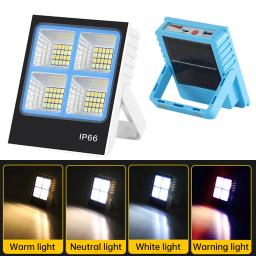 Solar Camping Light, ao ar livre, carregamento móvel, super brilhante, lâmpada de trabalho de emergência, iluminação LED, rua magnética, Stall - Image 5