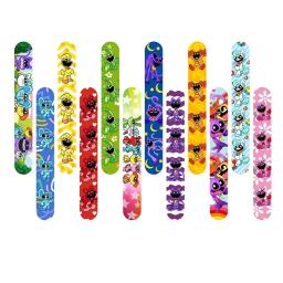 Sorrindo Porcos Snap Pulseiras para Crianças, Pinata Toy Loot Bag Fillers, Slap Wristband, Favores De Festa De Aniversário, Presentes, 10 Pcs, 30 Pcs - Image 3