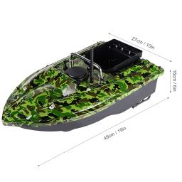 Barco Isca de Pesca Automática com Recipientes Isca Única, Dispositivo Alimentador Automático, Controle Remoto, C118, D18B, V18, GPS - Image 2