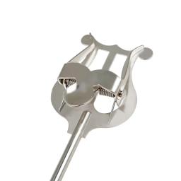 Portable Sheet Music Marching Stand, Prata para Clarinete, Instrumento de Sopros, Acessórios - Image 5