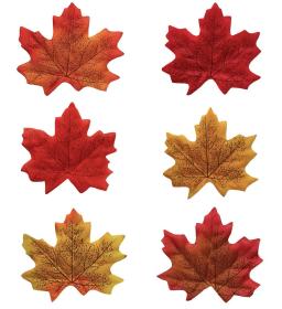 Tecido de seda Maple Leaf Mixed Pack, Ação de graças, Casa mesa, Jardim, Dia das Bruxas, Festival da colheita, Outono, 500, 1000 - Image 4