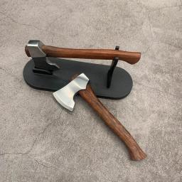 Aço inoxidável Mini Sharp Axe Handle, Lâmina fixa, EDC Knife, Outdoor Camping Utility Pocket Knife, Ferramentas manuais para sobrevivência - Image 2