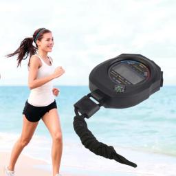 Novo cronômetro digital temporizador à prova dwaterproof água cronômetro de bolso portátil esporte profissional cronômetro lcd temporizador cronômetro - Image 3