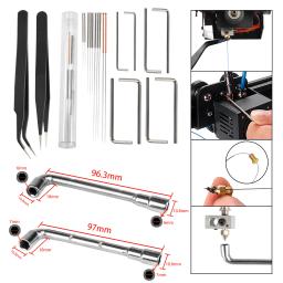 Kit de ferramentas, faca de corte, cortador de borda, peças de impressora 3d, chave, agulha para bocal, raspador, cabo de corte - Image 4