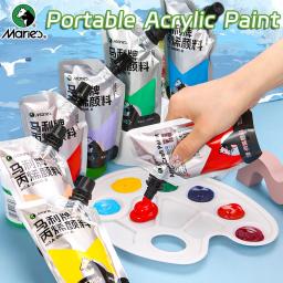 Marie's-tinta acrílica, 100ml, à prova d'água, cores sortidas, para diy, artesanato, rock, madeira, profissional, para adultos e artistas - Image 1
