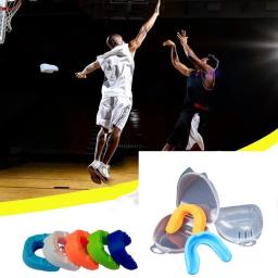 Protetor bucal anti-molar para crianças e adultos, protetor bucal para boxe, karatê, basquete, aparelho dentário, alisador de dentes - Image 1