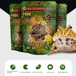 Horned Frog Food Feed Overlord, Dourado, Borboleta, Verde, Abóbora, Morango, Hortelã, Sino, 50g - Image 2