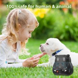 Dispositivo Anti-latido Inteligente para Cães, Comportamento Pet Recarregável, Ferramenta de Treinamento, Interior e Exterior, 4 Níveis - Image 1