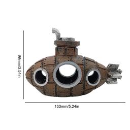 Ornamento submarino para aquário, estatueta criativa, ornamentos escondendo peixes, acessórios do aquário - Image 6
