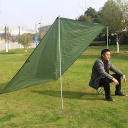 Toldo impermeável para proteção contra chuva e sol, redes de acampamento, tenda sobrevivência, toldo piquenique, caminhadas acessórios - Image 3
