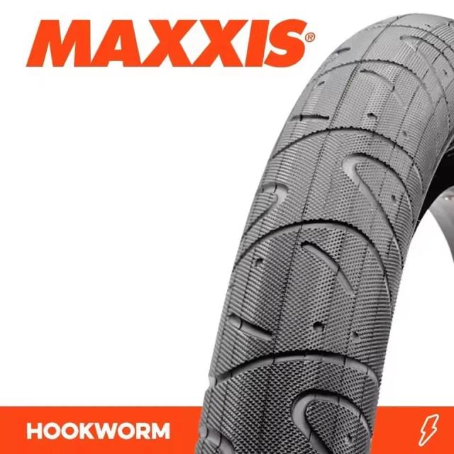 MAXXIS Hookworm Pneu BMX 26x2.5 Fio Bead Clincher para Street Park Vert Flatland
