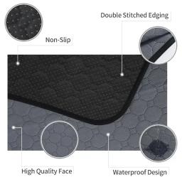 Lavável impermeável absorvente pet mat, Dog Pee Pad, Reutilizável Car Seat Cover, Treinamento de cachorro, Dog Supplies, transporte rápido - Image 2