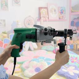 Máquina De Tecelagem De Tapete Portátil, Tapete Fazendo Ferramentas, Classe Comercial, Pneumática Tufting Gun - Image 1