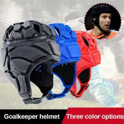 Capacete goleiro de futebol profissional para crianças e adultos, futebol, beisebol, esportes, rugby, scrum cap, protetor de cabeça, protetor contra goleiros, 3 opções - Image 1