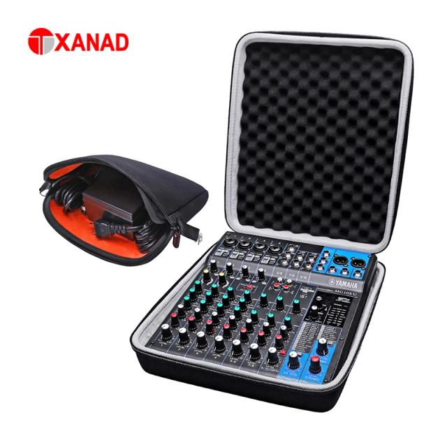 Capa Protetora para Mixer Yamaha MG10XU/MG10/MG0610 com Compartimento para Acessórios