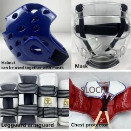Artes Marciais, Equipamento De Combate, Equipamento De Proteção De Taekwondo, Combate Especial, Conjunto Completo, Conjunto De Treinamento, Competição - Image 6