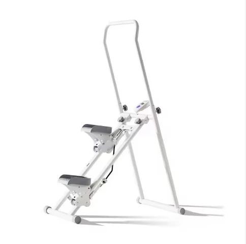 Máquina Multifuncional de Fitness Dobrável e Portátil para Escalada, Stepper e Elíptica - Equipamento Completo para Treino em Casa e Cardio